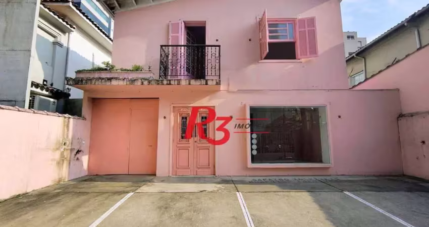Casa, 232 m² - venda por r$ 4.256.000,00 ou aluguel por r$ 20.000,00/mês - embaré - santos/sp