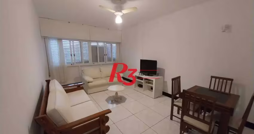 Apartamento com 1 dormitório à venda, 70 m² por r$ 560.000,00 - aparecida - santos/sp