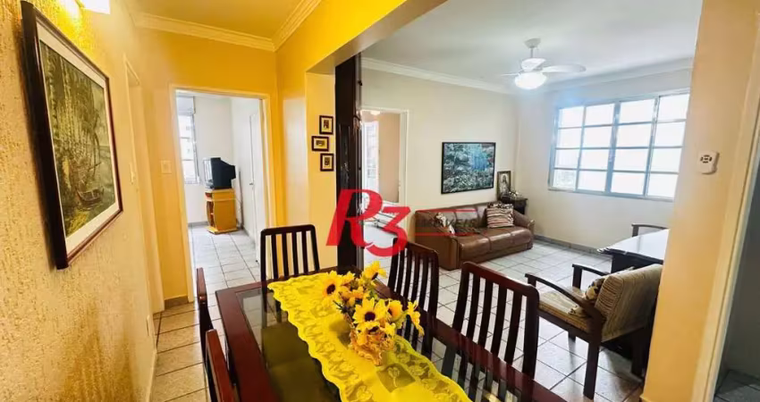Apartamento com 3 dormitórios à venda, 65 m² por r$ 700.000,00 - josé menino - santos/sp