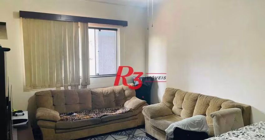 Apartamento com 2 dormitórios à venda, 71 m² por r$ 395.000,00 - embaré - santos/sp