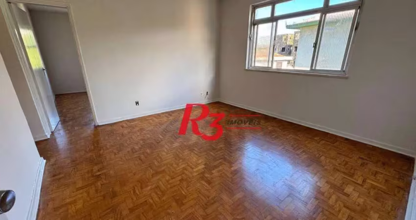 Apartamento com 3 dormitórios para alugar, 100 m² por r$ 3.500,02/mês - embaré - santos/sp