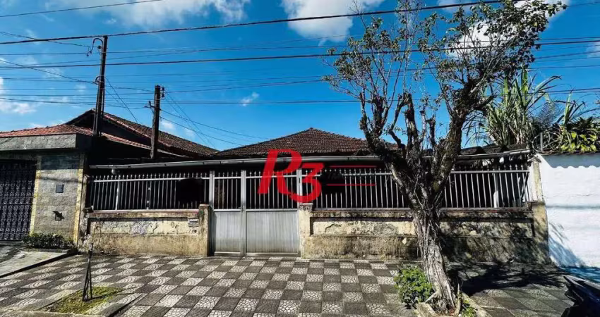 Casa com 3 dormitórios à venda, 148 m² por r$ 400.000,00 - santa maria - santos/sp