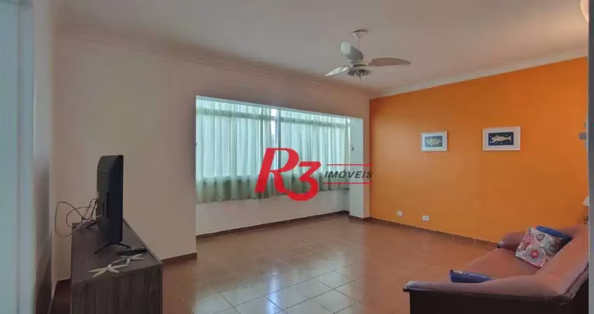 Apartamento com 3 dormitórios à venda, 100 m² por r$ 852.000,00 - gonzaga - santos/sp