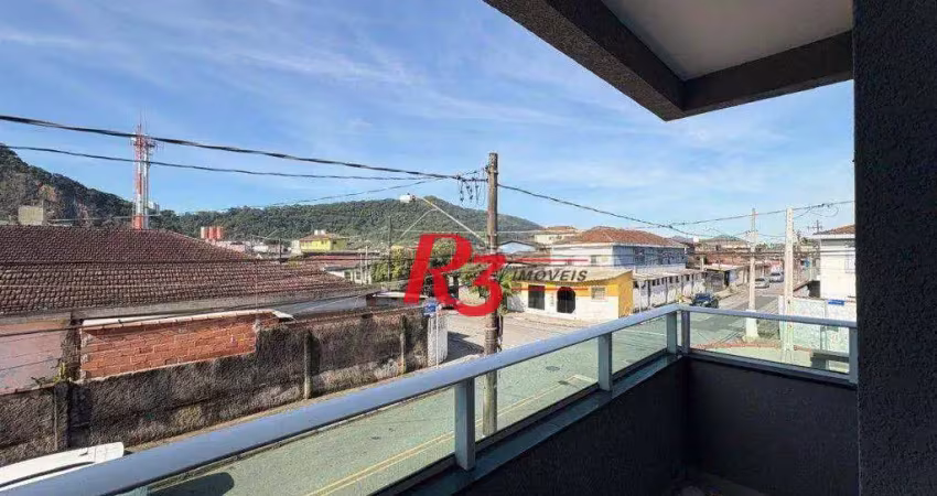 Sobrado com 2 dormitórios à venda, 230 m² por r$ 590.000,00 - santa maria - santos/sp