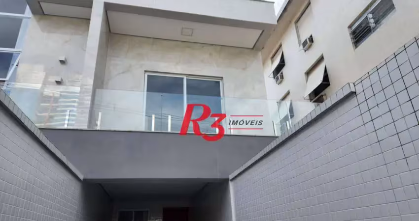 Casa com 3 dormitórios à venda, 165 m² por r$ 1.800.000,00 - aparecida - santos/sp