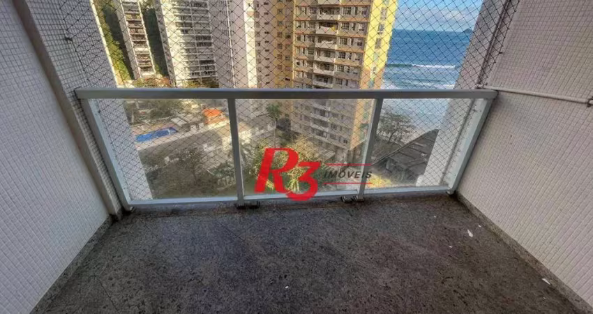 Apartamento com 3 dormitórios à venda, 115 m² por r$ 595.000,00 - pitangueiras - guarujá/sp