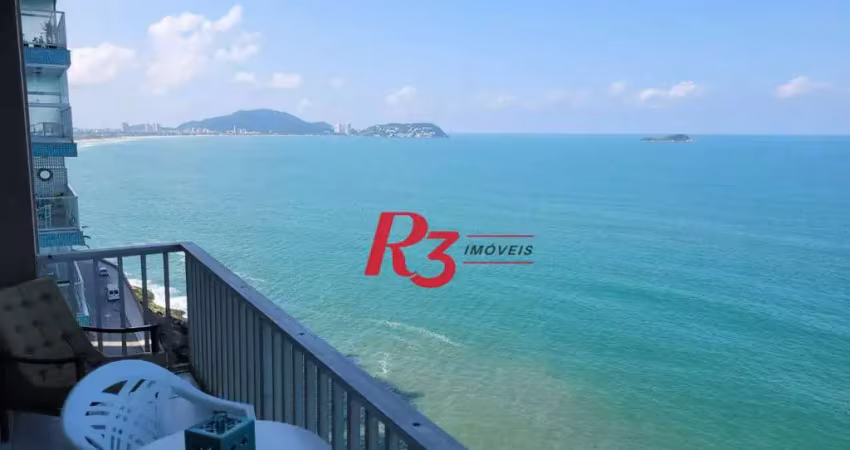 Apartamento com 4 dormitórios à venda, 120 m² por r$ 810.000,00 - pitangueiras – p – morro do maluf - guarujá/sp