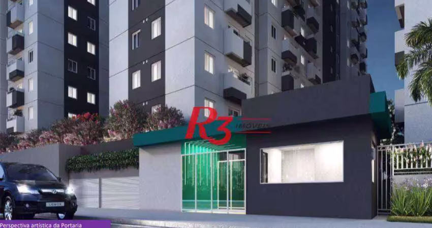 Apartamento com 2 dormitórios à venda, 42 m² por r$ 350.000,00 - jabaquara - santos/sp