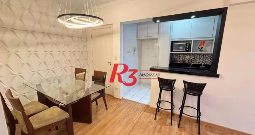 Apartamento com 2 dormitórios à venda, 51 m² por r$ 550.000,00 - vila matias - santos/sp