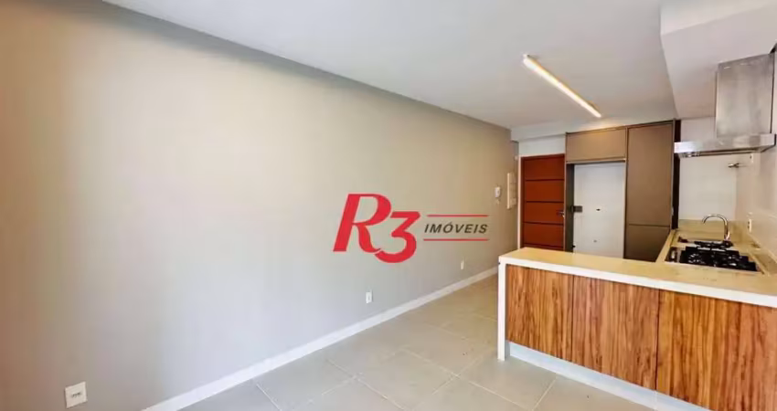 Apartamento garden com 2 dormitórios à venda, 108 m² por r$ 1.400.000,00 - vila rica - santos/sp