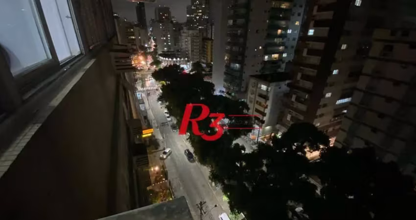 Apartamento com 1 dormitório para alugar, 58 m² por r$ 3.400,02/mês - josé menino - santos/sp