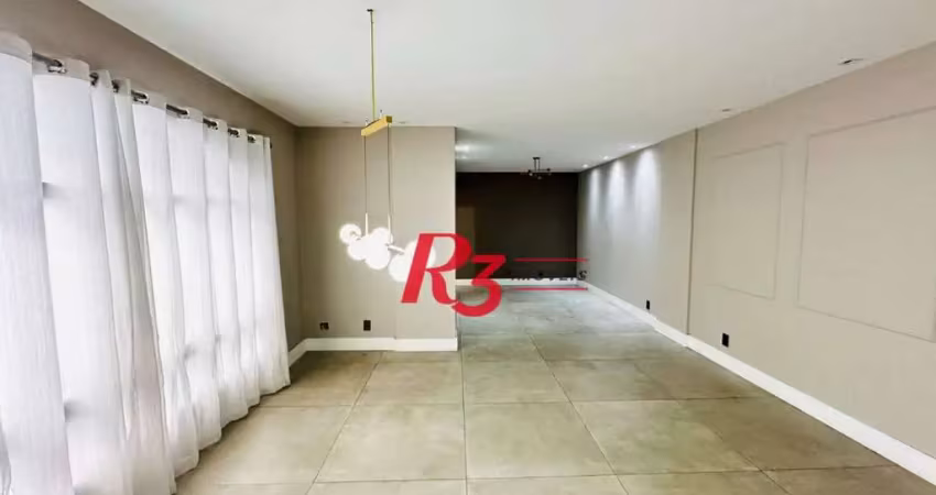 Apartamento com 3 dormitórios à venda, 131 m² por r$ 950.000,00 - ponta da praia - santos/sp