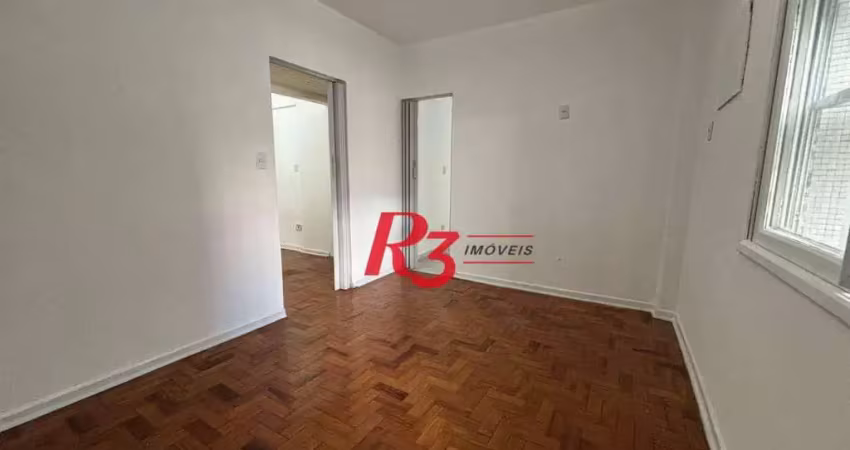 Apartamento com 1 dormitório à venda, 70 m² por r$ 440.000,00 - josé menino - santos/sp