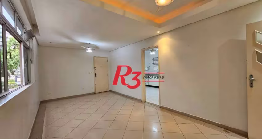 Apartamento com 2 dormitórios à venda, 50 m² por r$ 636.000,00 - josé menino - santos/sp