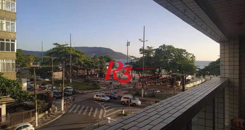 Apartamento com 2 dormitórios para alugar, 74 m² por r$ 3.872,00/mês - embaré - santos/sp