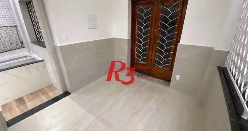 Casa com 2 dormitórios para alugar, 100 m² por r$ 4.500,00/mês - vila matias - santos/sp