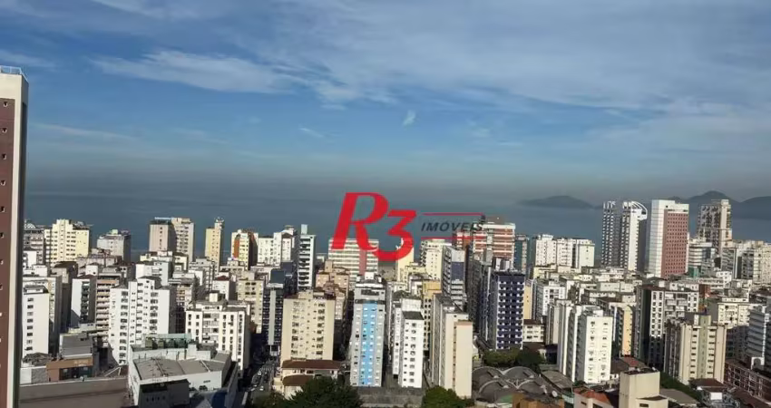 Sala para alugar, 88 m² por r$ 7.000,00/mês - boqueirão - santos/sp