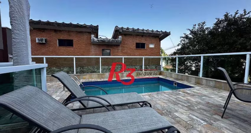 Casa com 3 dormitórios à venda, 190 m² por r$ 1.400.000,00 - vila matias - santos/sp