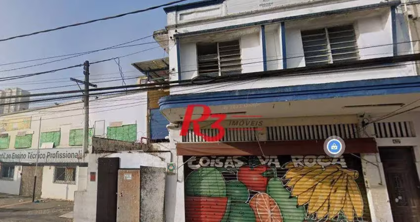 Loja, 340 m² - venda por r$ 2.766.000,00 ou aluguel por r$ 15.400,00/mês - vila belmiro - santos/sp