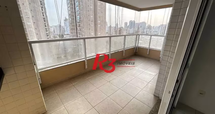 Apartamento com 3 dormitórios para alugar, 92 m² por r$ 5.000,00/mês - ponta da praia - santos/sp