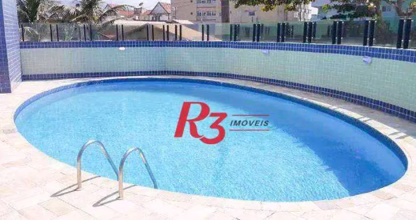 Apartamento com 3 dormitórios à venda, 135 m² por r$ 545.000,00 - vila balneária - praia grande/sp