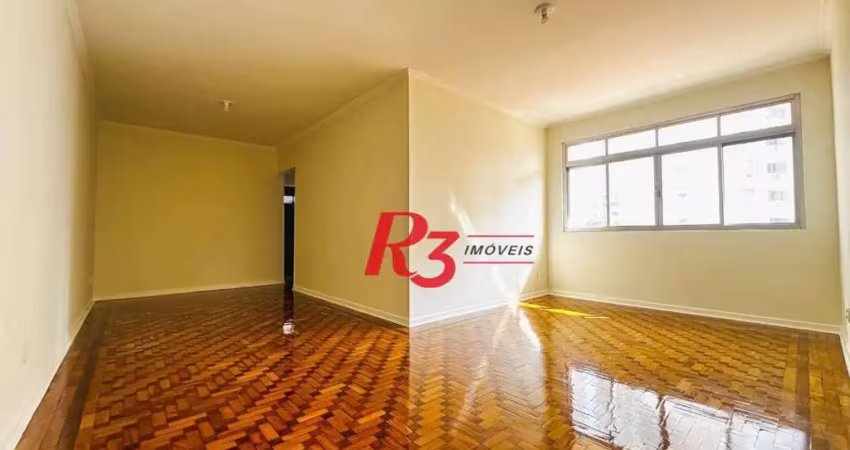 Apartamento à venda, 93 m² por r$ 619.000,00 - gonzaga - santos/sp