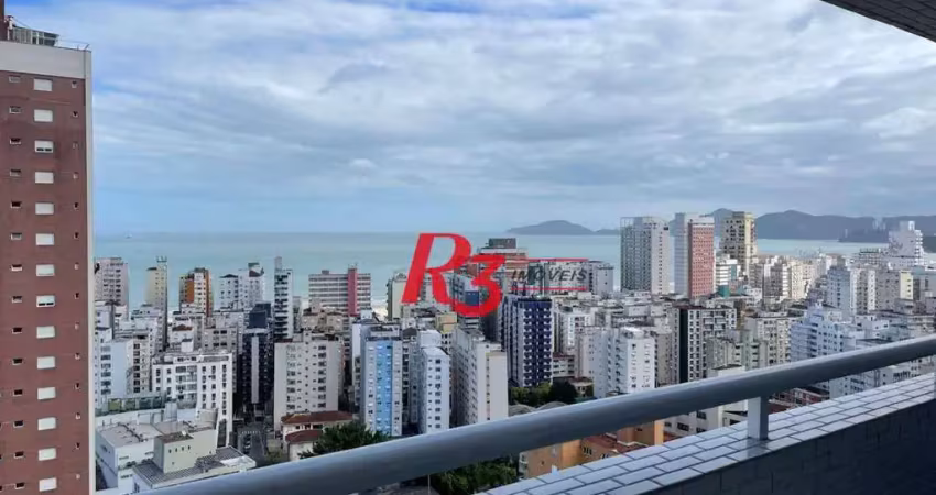 Sala para alugar, 44 m² por r$ 4.200,00/mês - boqueirão - santos/sp