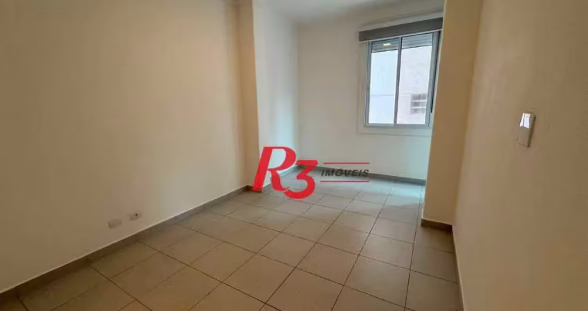 Apartamento com 1 dormitório para alugar, 64 m² por r$ 3.500,00/mês - josé menino - santos/sp