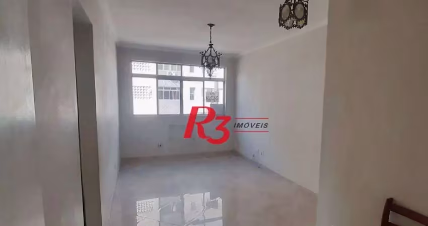 Apartamento com 2 dormitórios à venda, 77 m² por r$ 460.000,00 - ponta da praia - santos/sp