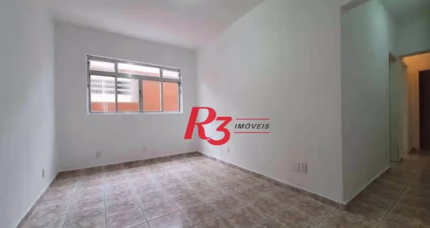 Apartamento com 2 dormitórios, 70 m² - venda por r$ 410.000,00 ou aluguel por r$ 3.000,00/mês - embaré - santos/sp