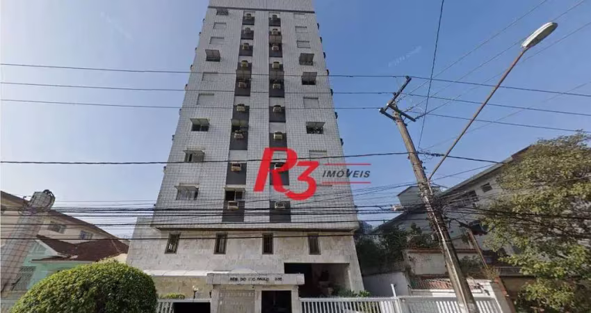 Apartamento com 1 dormitório, 85 m² - venda por r$ 450.000,00 ou aluguel por r$ 3.800,00/mês - vila belmiro - santos/sp
