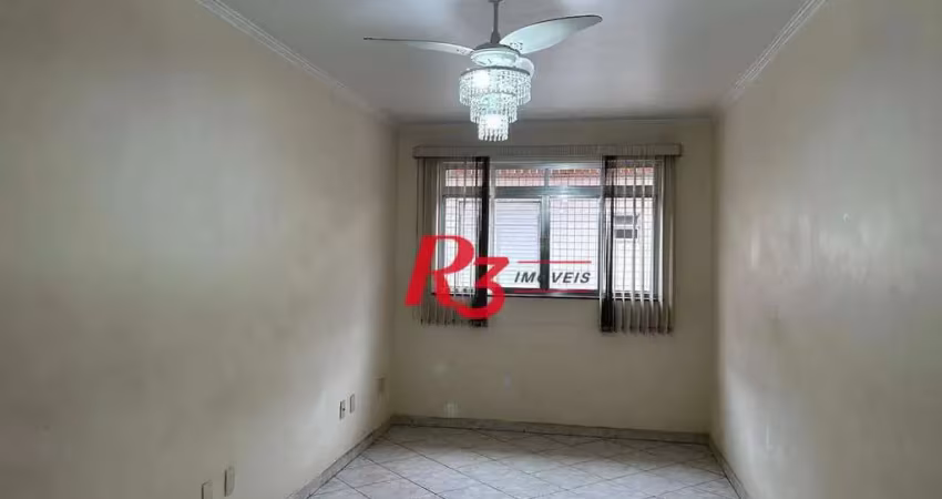 Apartamento com 2 dormitórios à venda, 71 m² por r$ 400.000,00 - campo grande - santos/sp