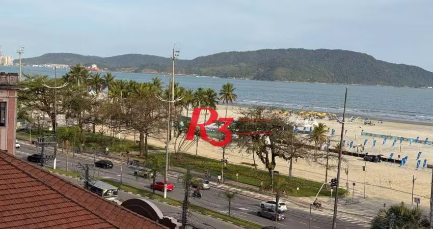 Apartamento com 3 dormitórios para alugar, 126 m² por r$ 5.000,00/mês - gonzaga - santos/sp