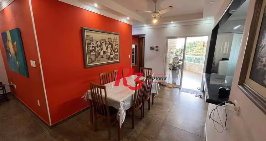 Apartamento com 2 dormitórios à venda, 103 m² por r$ 650.000,00 - tupi - praia grande/sp