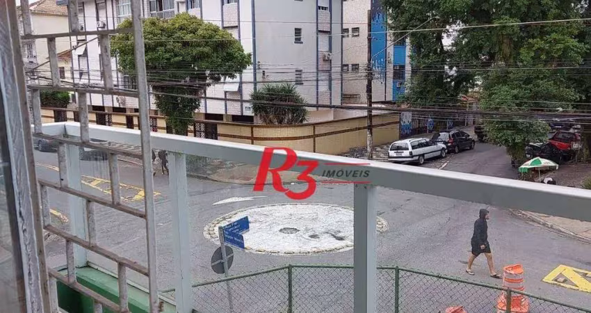 Sobrado com 5 dormitórios para alugar, 400 m² por r$ 15.000,00/mês - embaré - santos/sp