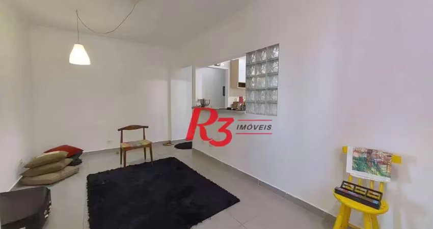 Apartamento com 2 dormitórios à venda, 65 m² por r$ 500.000,00 - ponta da praia - santos/sp