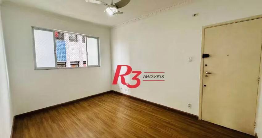 Apartamento com 2 dormitórios à venda, 69 m² por r$ 350.000,00 - boqueirão - santos/sp