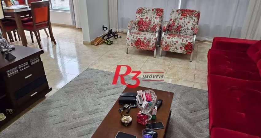 Apartamento com 4 dormitórios à venda, 137 m² por r$ 960.000,00 - boqueirão - santos/sp