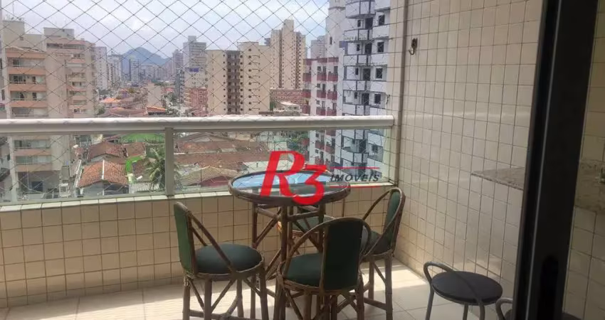 Apartamento com 2 dormitórios à venda, 80 m² por r$ 500.000,00 - tupi - praia grande/sp