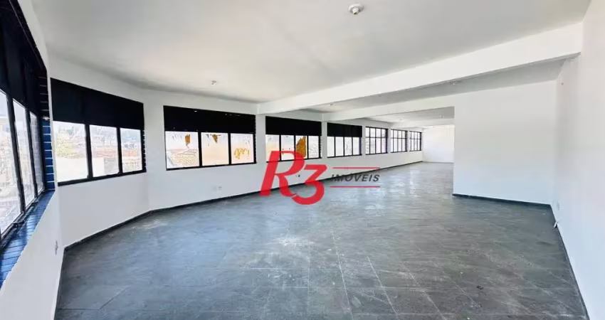 Sala comercial com 2 salas para alugar na Rua Julio de Mesquita, 70, Vila Mathias, Santos