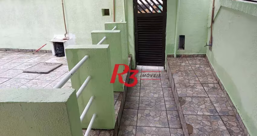 Casa com 5 dormitórios para alugar, 400 m² por r$ 15.000,00/mês - embaré - santos/sp