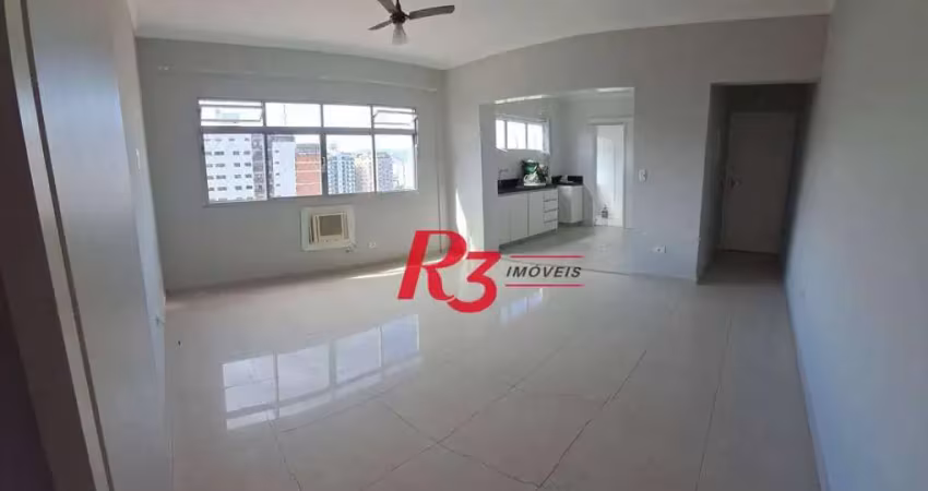 Apartamento com 2 dormitórios à venda, 80 m² por r$ 600.000,00 - josé menino - santos/sp