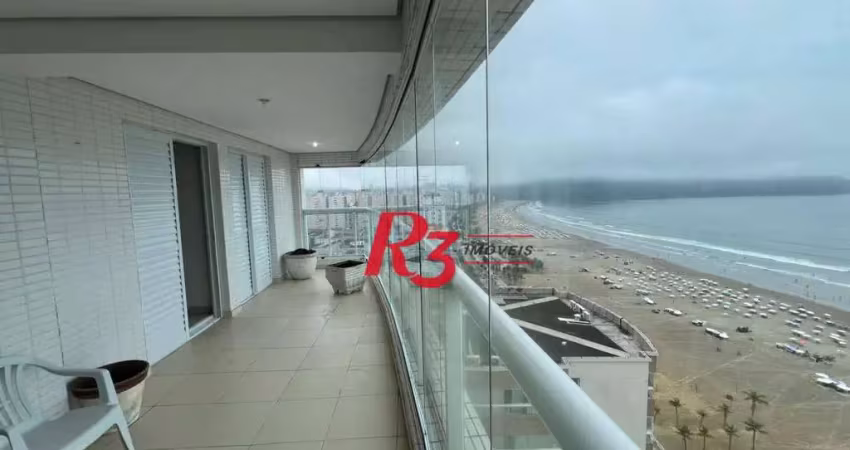 Apartamento com 3 dormitórios à venda, 111 m² por r$ 1.600.000,00 - boqueirão - praia grande/sp