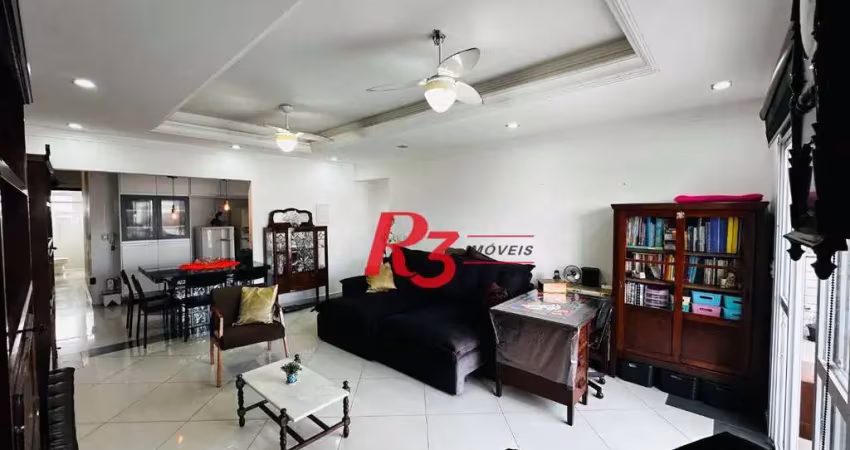 Casa com 3 dormitórios à venda, 210 m² por r$ 695.000,00 - centro - são vicente/sp