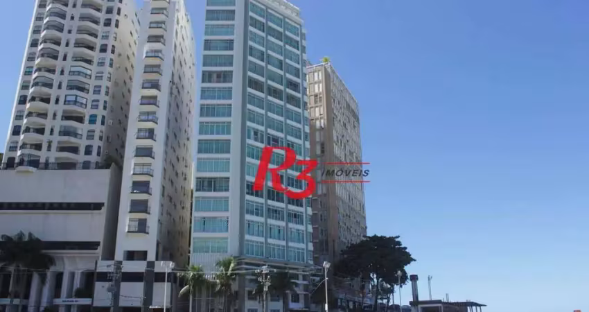 Apartamento garden com 4 dormitórios à venda, 412 m² por r$ 1.800.000,00 - morro do maluf - guarujá/sp