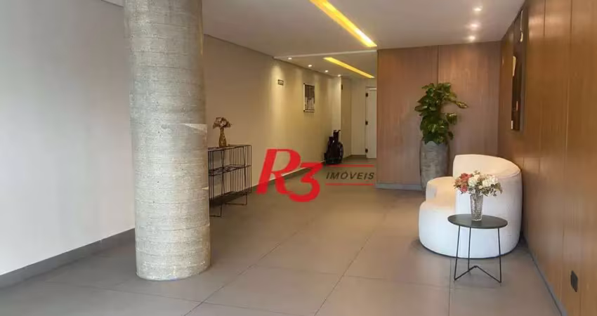 Apartamento com 2 dormitórios à venda, 72 m² por r$ 745.000,00 - vila guilhermina - praia grande/sp