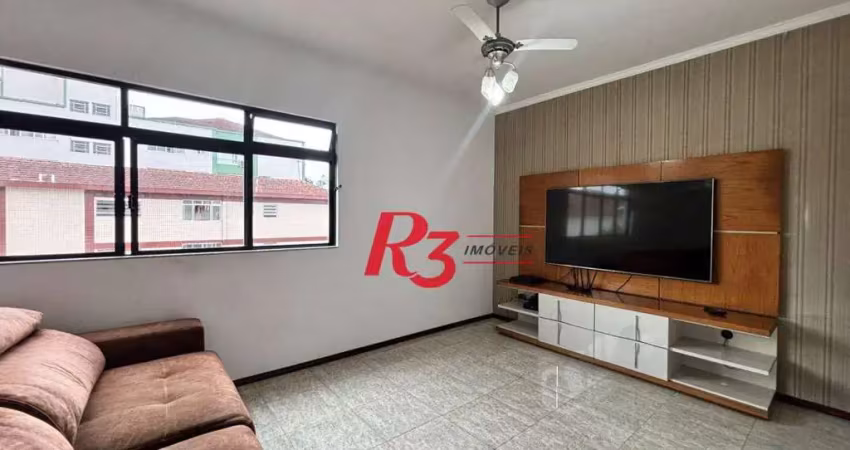 Apartamento com 3 dormitórios à venda, 114 m² por r$ 698.000,00 - embaré - santos/sp