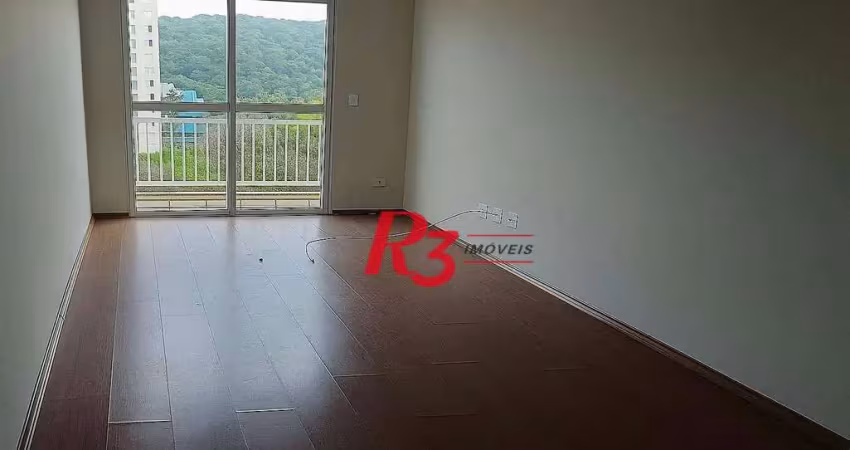 Apartamento com 2 dormitórios à venda, 54 m² por r$ 380.000,00 - morro nova cintra - santos/sp