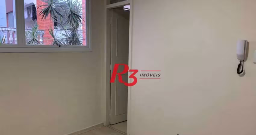 Sala para alugar, 30 m² por r$ 3.000,00/mês - boqueirão - santos/sp