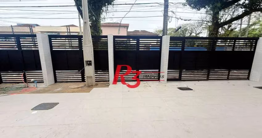 Village com 2 dormitórios à venda, 85 m² por r$ 735.000,00 - marapé - santos/sp